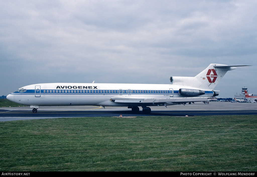 Aircraft Photo of YU-AKO | Boeing 727-276/Adv | Aviogenex | AirHistory.net #513702
