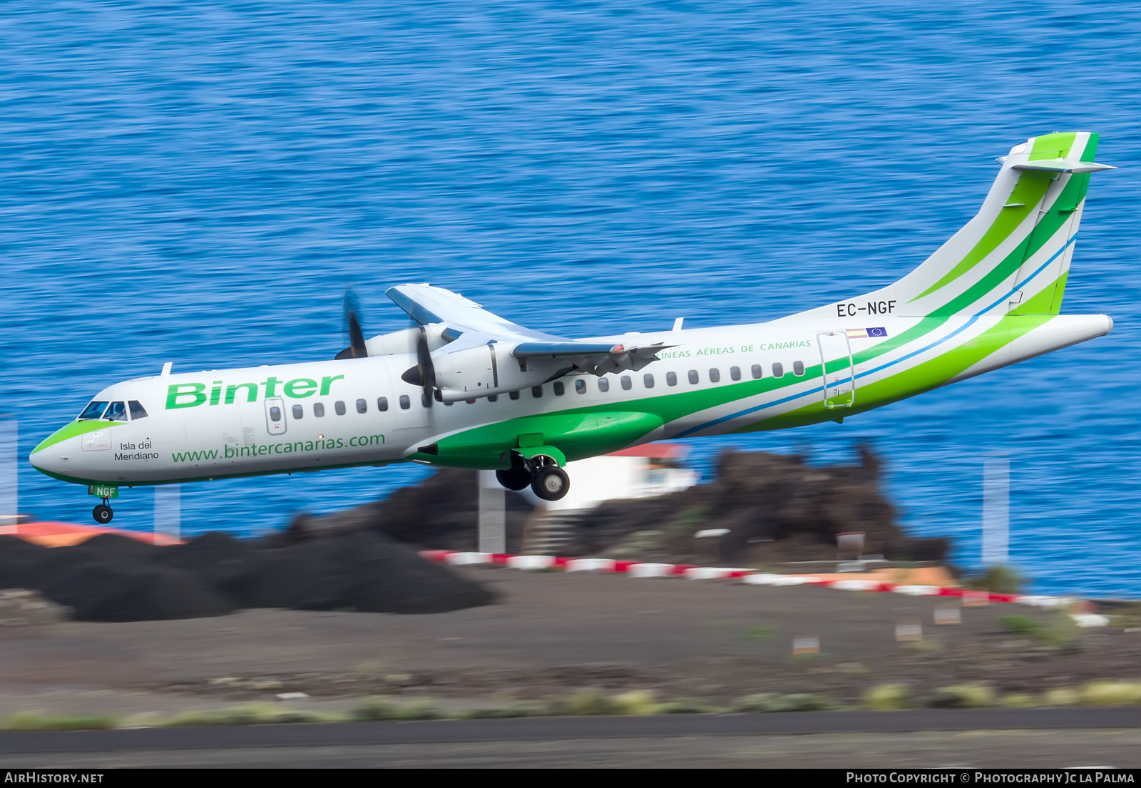 Aircraft Photo of EC-NGF | ATR ATR-72-600 (ATR-72-212A) | Binter Canarias | AirHistory.net #513705