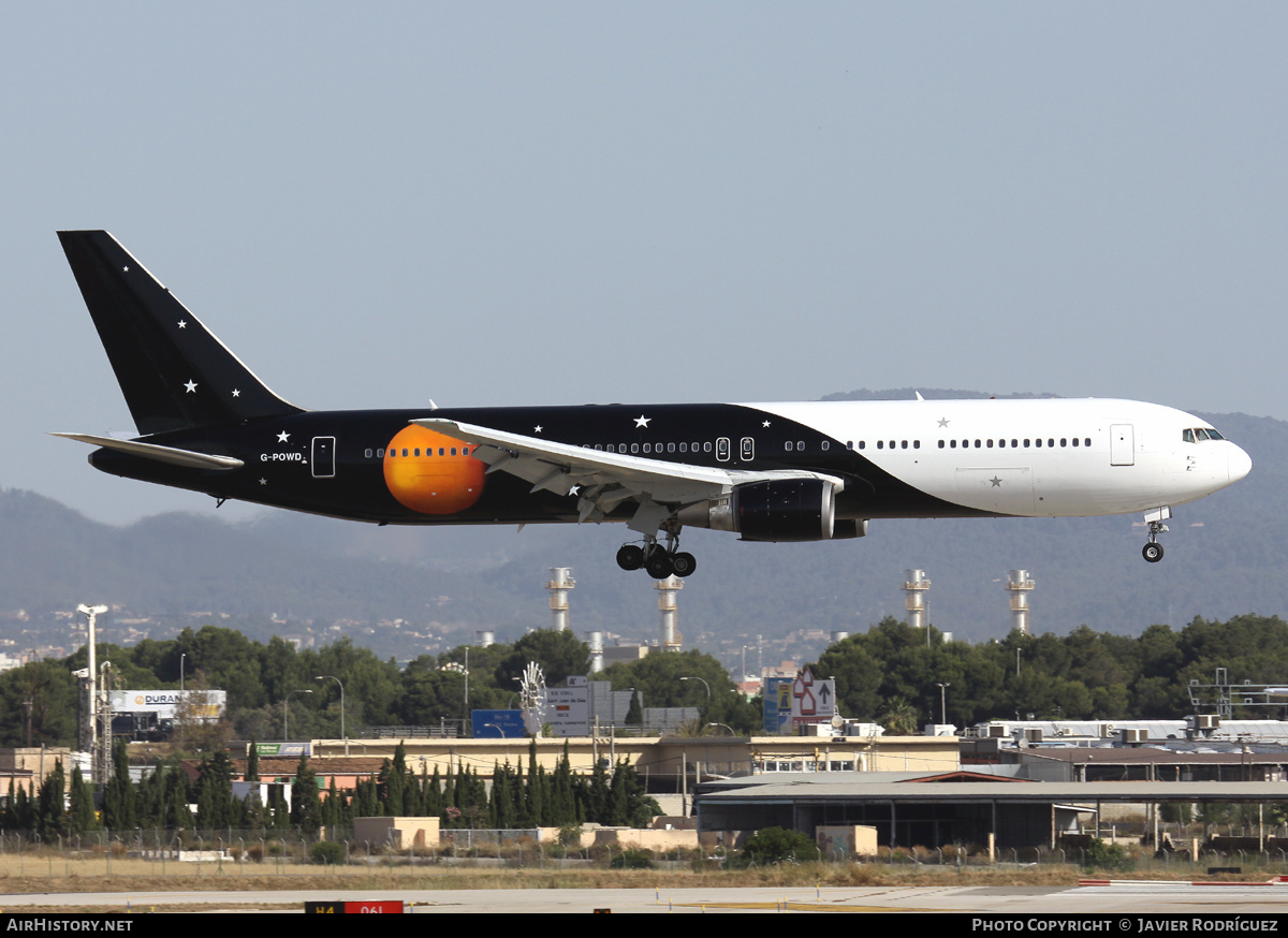 Aircraft Photo of G-POWD | Boeing 767-36N/ER | Titan Airways | AirHistory.net #513711