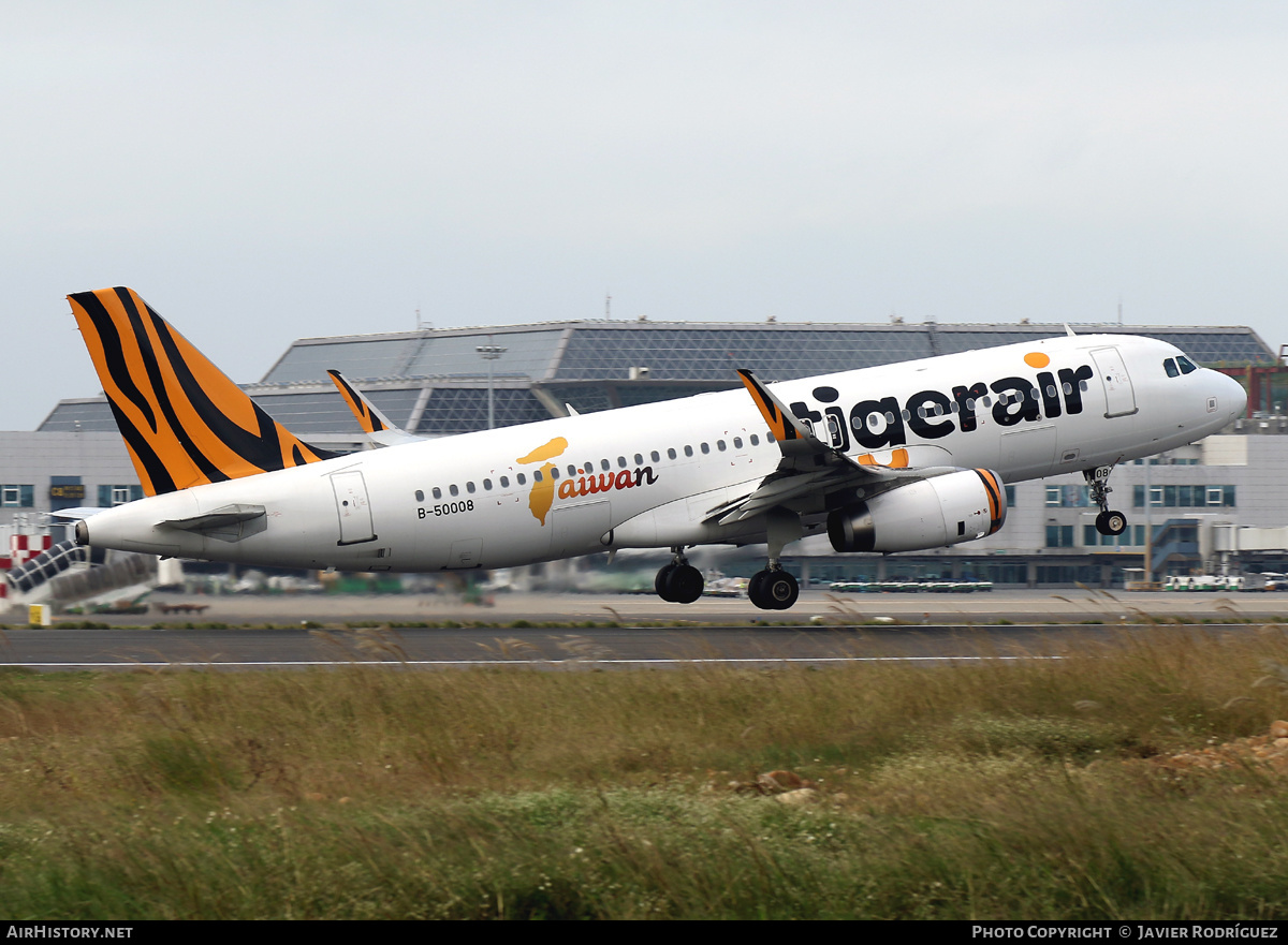 Aircraft Photo of B-50008 | Airbus A320-232 | Tigerair Taiwan | AirHistory.net #513719