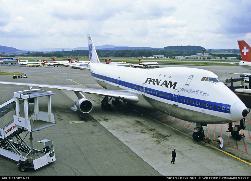 Aircraft Photo of N747PA | Boeing 747-121 | Pan American World Airways - Pan Am | AirHistory.net #513722