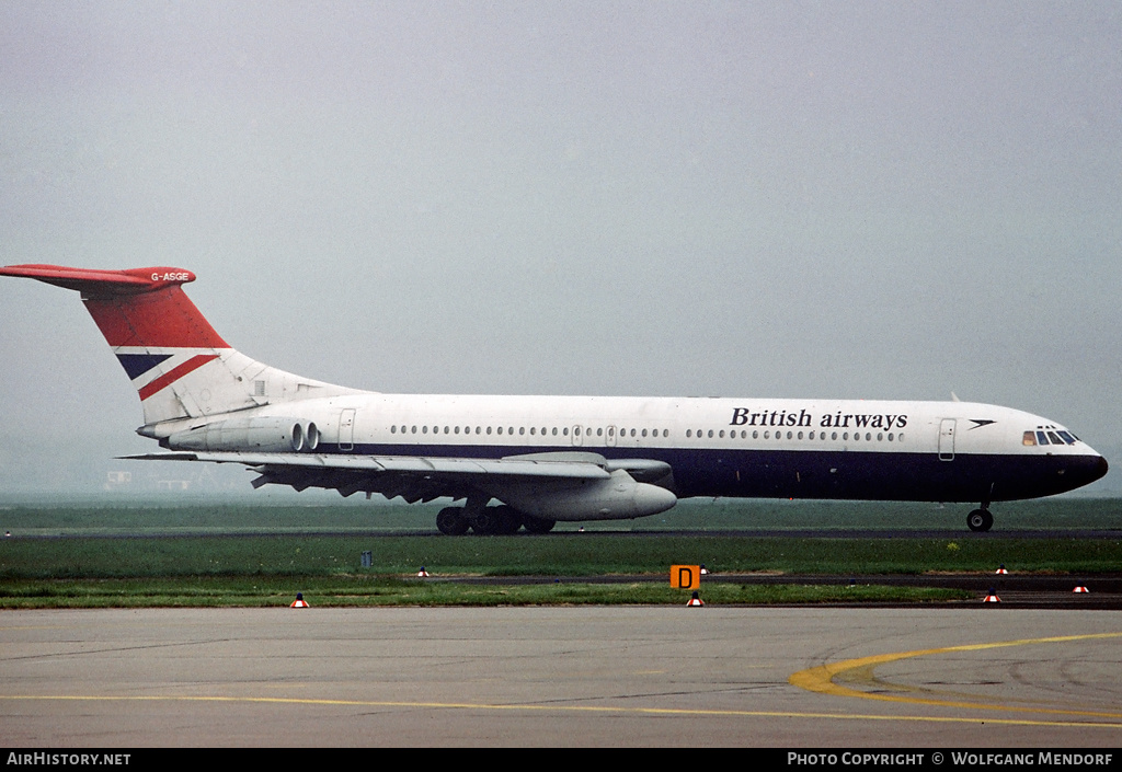 Aircraft Photo of G-ASGE | Vickers Super VC10 Srs1151 | British Airways | AirHistory.net #513728