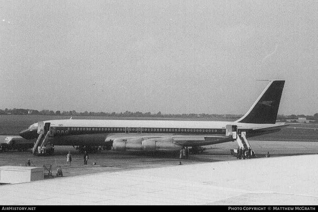 Aircraft Photo of G-ATZD | Boeing 707-365C | BOAC - British Overseas Airways Corporation | AirHistory.net #513735