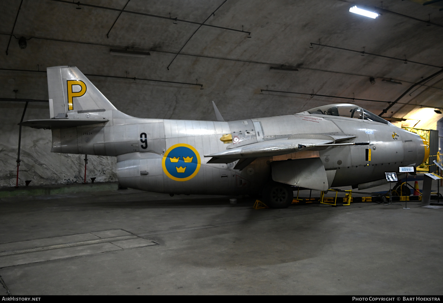 Aircraft Photo of 29624 | Saab J29F Tunnan | Sweden - Air Force | AirHistory.net #513746