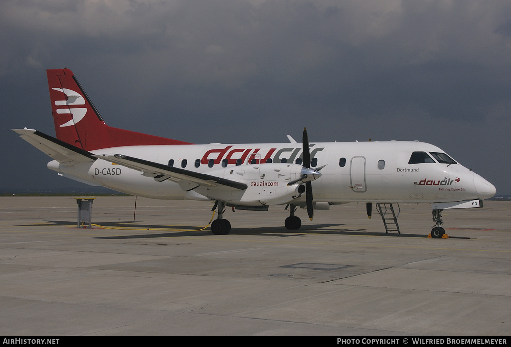 Aircraft Photo of D-CASD | Saab 340B | Dauair | AirHistory.net #513747