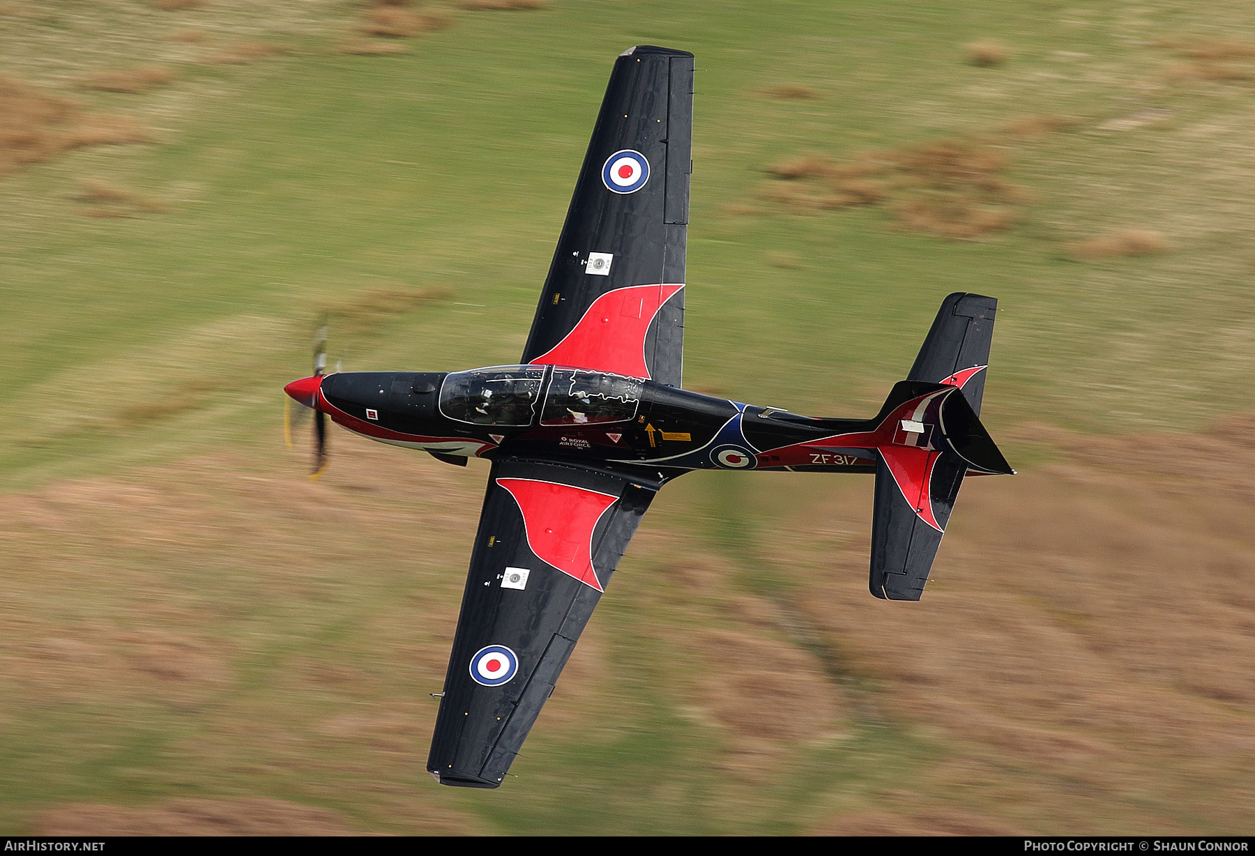 Aircraft Photo of ZF317 | Short S-312 Tucano T1 | UK - Air Force | AirHistory.net #513748