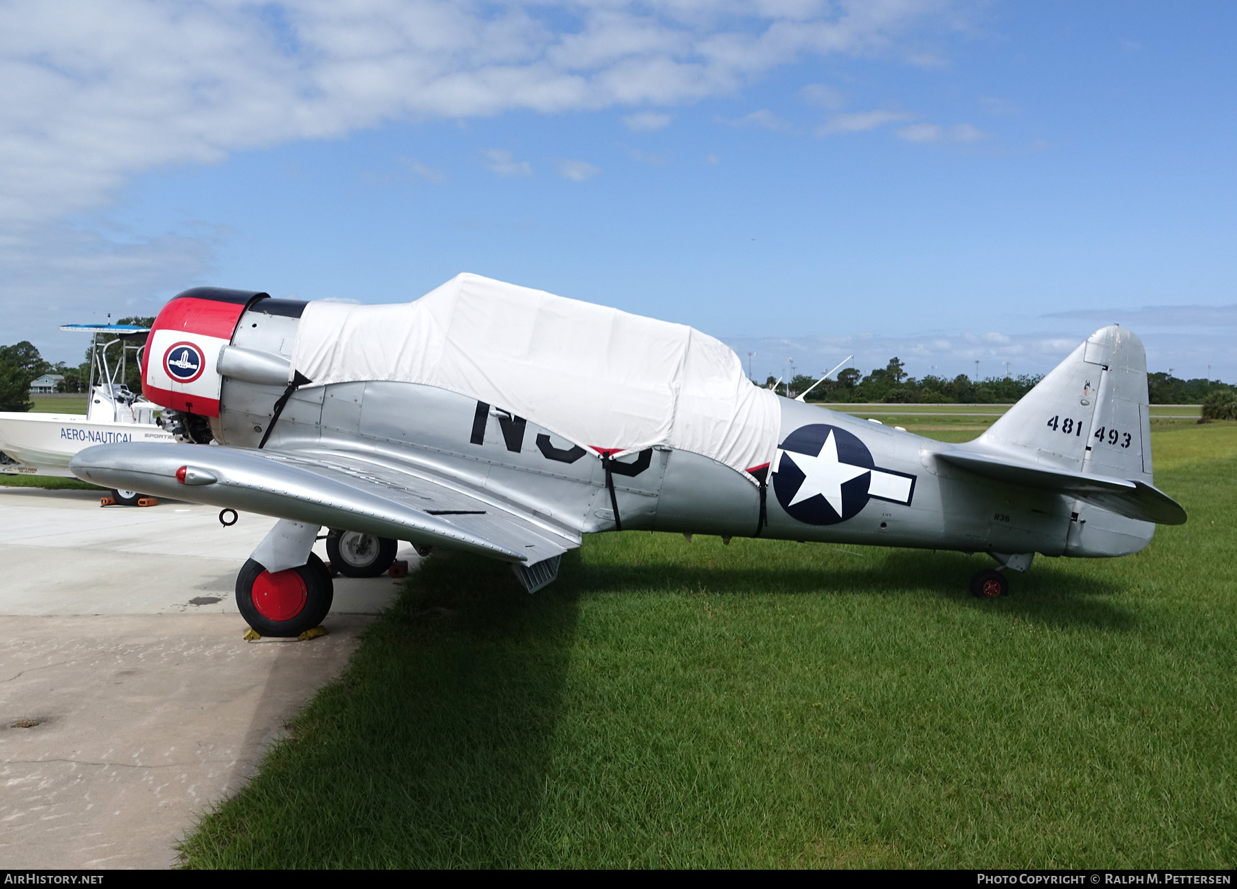 Aircraft Photo of N36 / 481493 | North American AT-6D Texan | USA - Air Force | AirHistory.net #513758