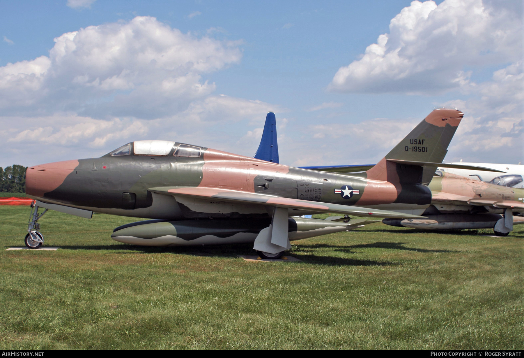 Aircraft Photo of 51-9501 / N5006 / 0-19501 | Republic F-84F Thunderstreak | USA - Air Force | AirHistory.net #513764