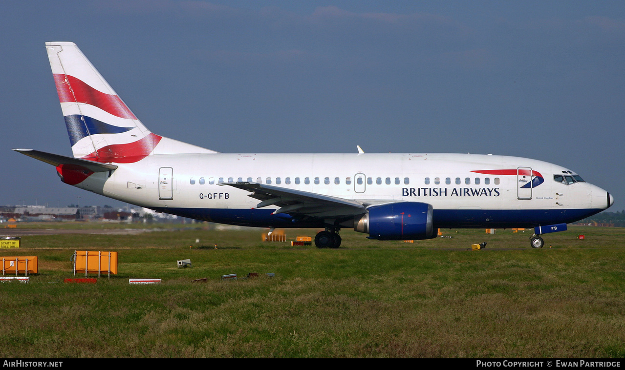Aircraft Photo of G-GFFB | Boeing 737-505 | British Airways | AirHistory.net #513768