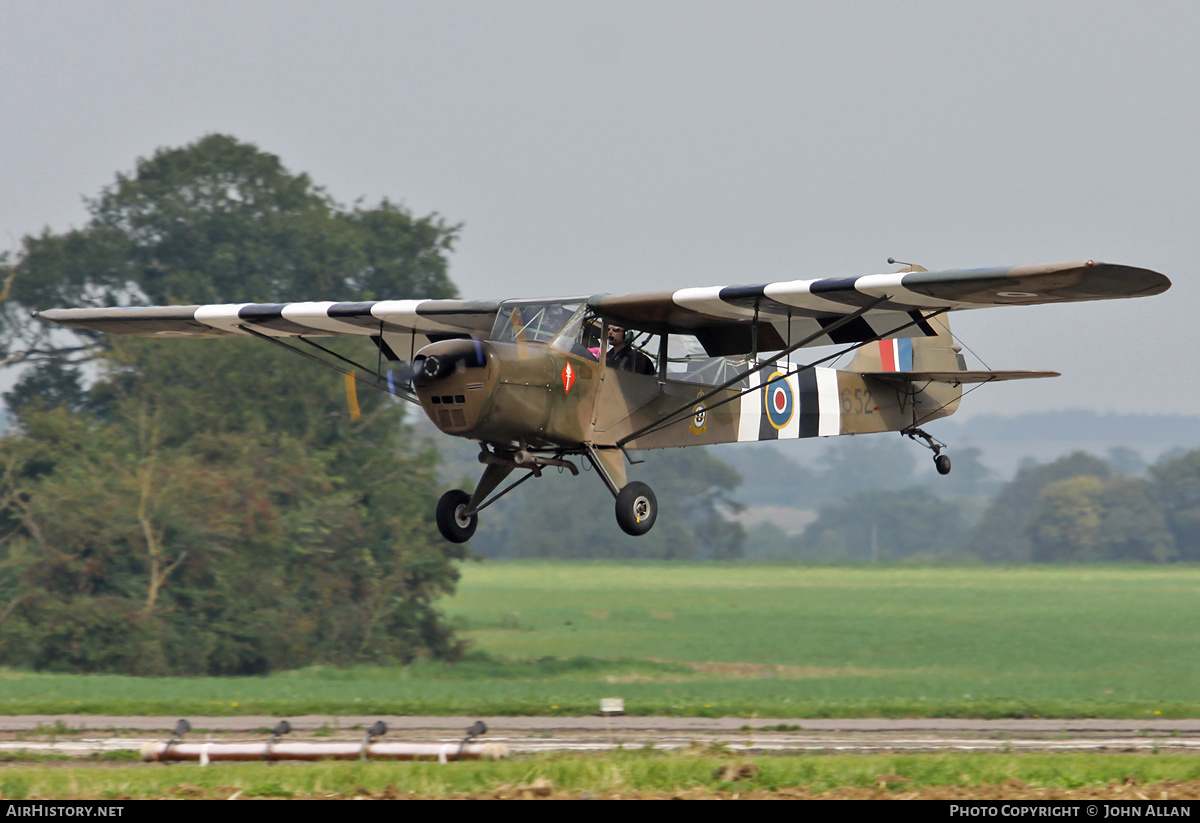 Aircraft Photo of G-AMVD / TJ652 | Auster 5 Alpha | UK - Air Force | AirHistory.net #513771