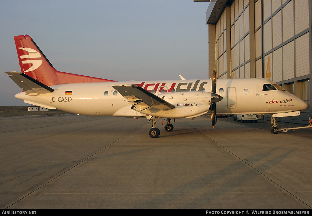 Aircraft Photo of D-CASD | Saab 340B | Dauair | AirHistory.net #513774