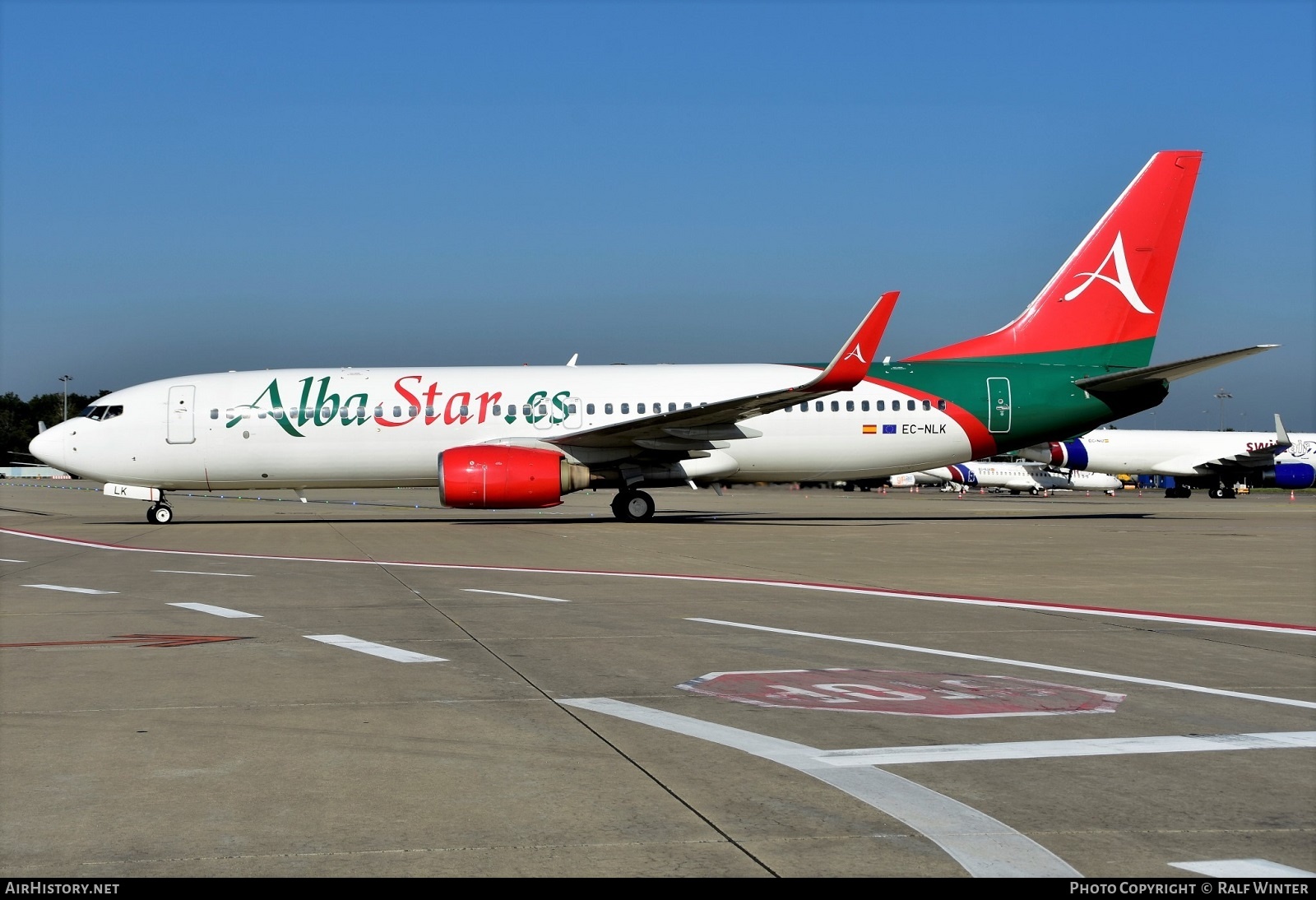 Aircraft Photo of EC-NLK | Boeing 737-81M | AlbaStar | AirHistory.net #513792