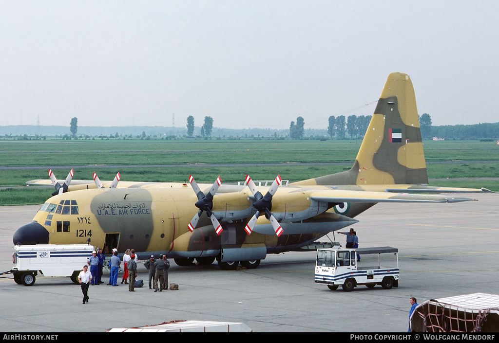 Aircraft Photo of 1214 / ۱۲۱٤ | Lockheed C-130H Hercules | United Arab Emirates - Air Force | AirHistory.net #513802