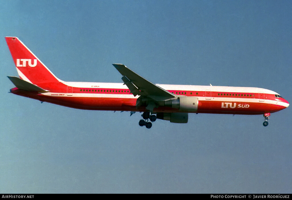 Aircraft Photo of D-AMUR | Boeing 767-3G5/ER | LTU Süd - Lufttransport-Unternehmen | AirHistory.net #513805