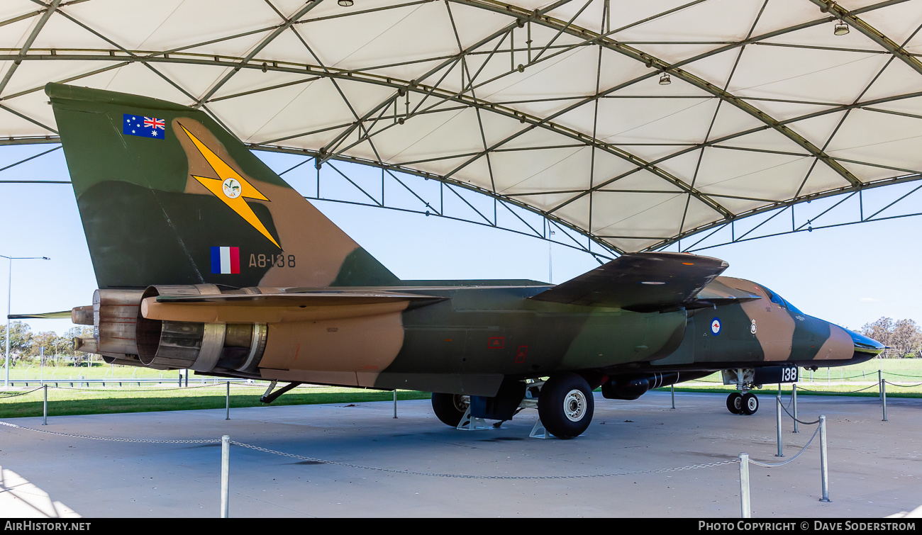 Aircraft Photo of A8-138 | General Dynamics F-111C Aardvark | Australia - Air Force | AirHistory.net #513810