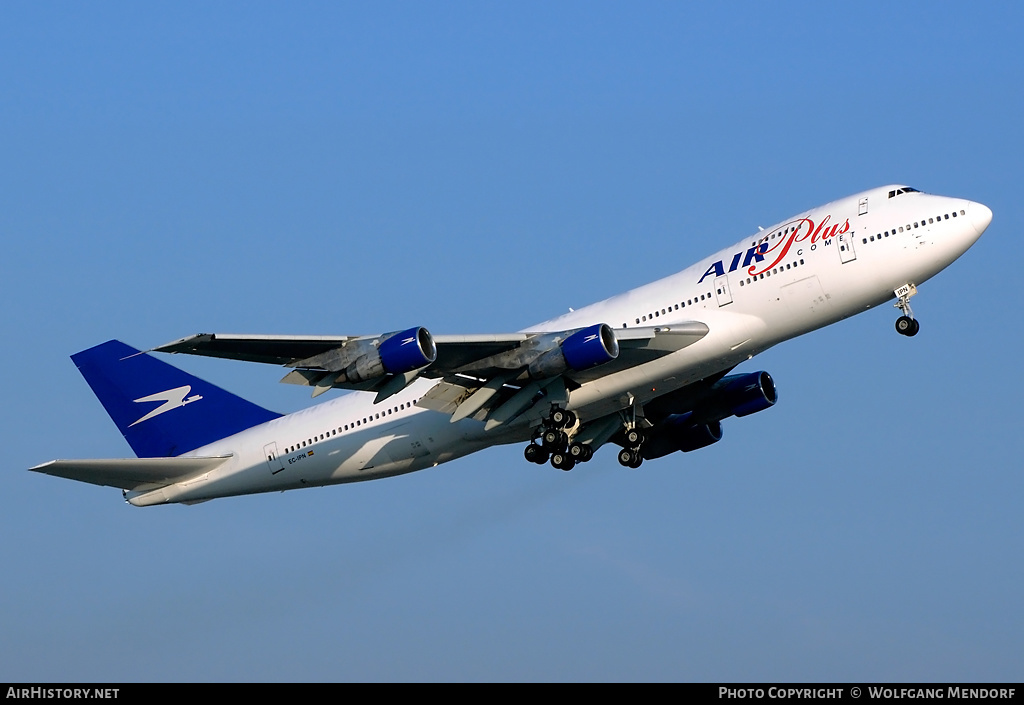 Aircraft Photo of EC-IPN | Boeing 747-212B | Air Plus Comet | AirHistory.net #513813