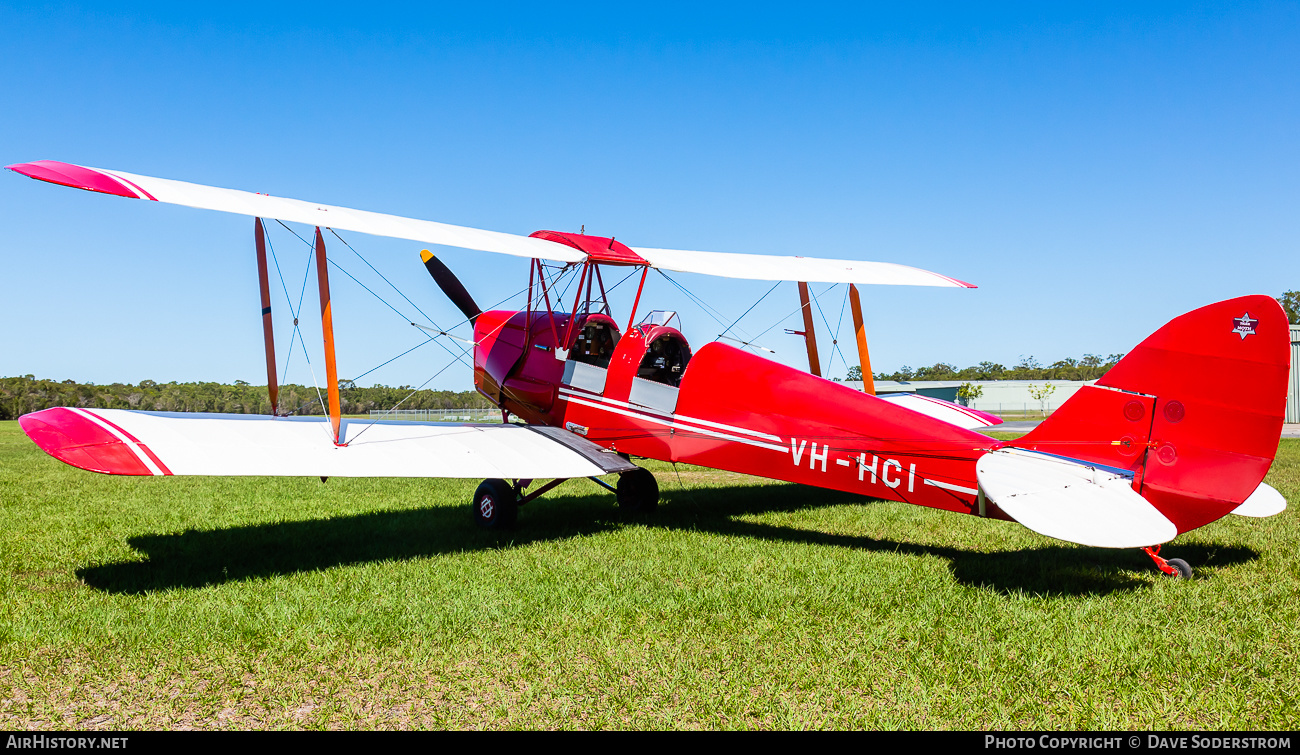 Aircraft Photo of VH-HCI | De Havilland D.H. 82A Tiger Moth | AirHistory.net #513814