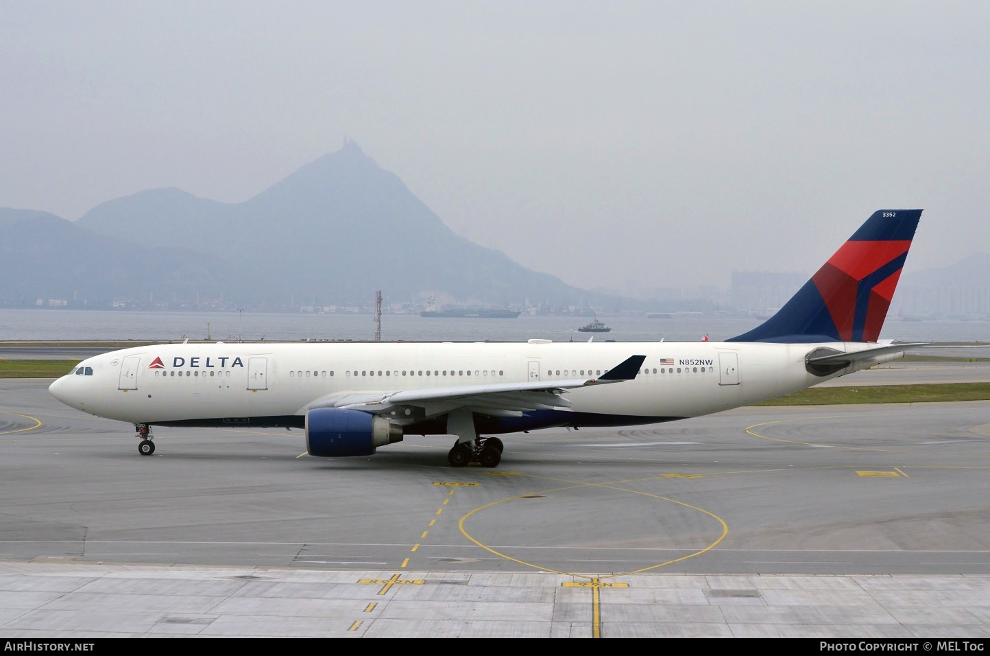 Aircraft Photo of N852NW | Airbus A330-223 | Delta Air Lines | AirHistory.net #513841