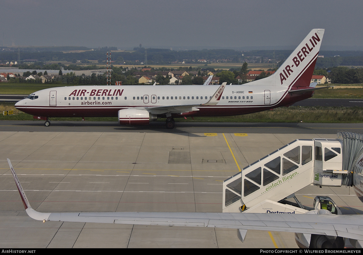 Aircraft Photo of D-ABBE | Boeing 737-86J | Air Berlin | AirHistory.net #513845