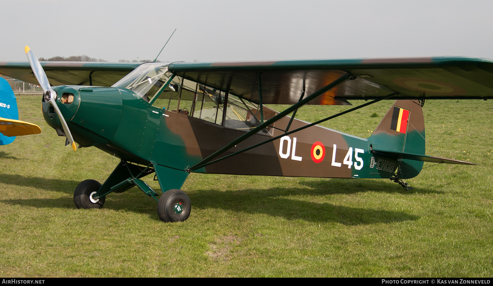 Aircraft Photo of D-EHCB / OL-L45 | Piper L-18C Super Cub | Belgium - Army | AirHistory.net #513875