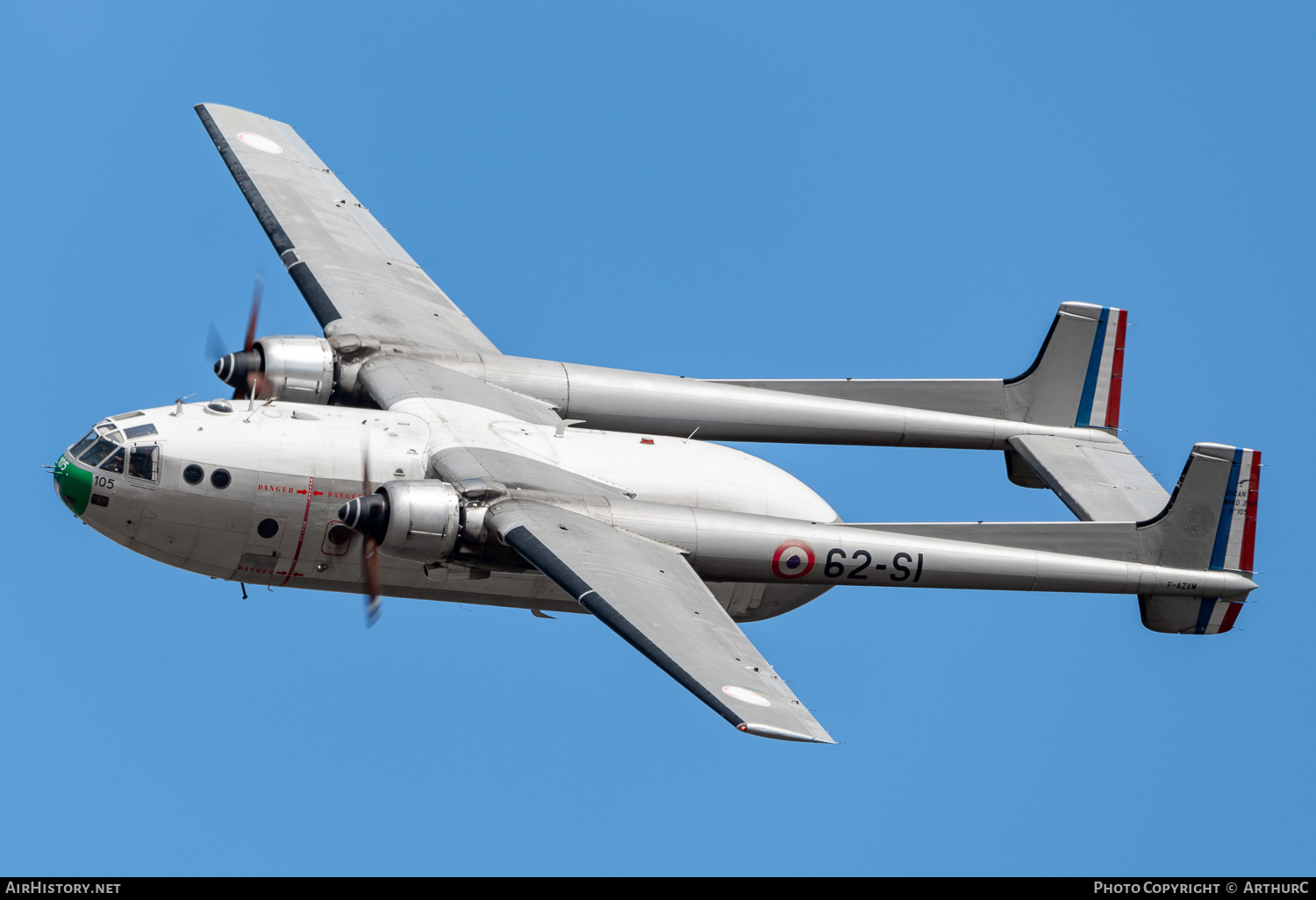 Aircraft Photo of F-AZVM / 105 | Nord 2501F-3 Noratlas | France - Air Force | AirHistory.net #513883