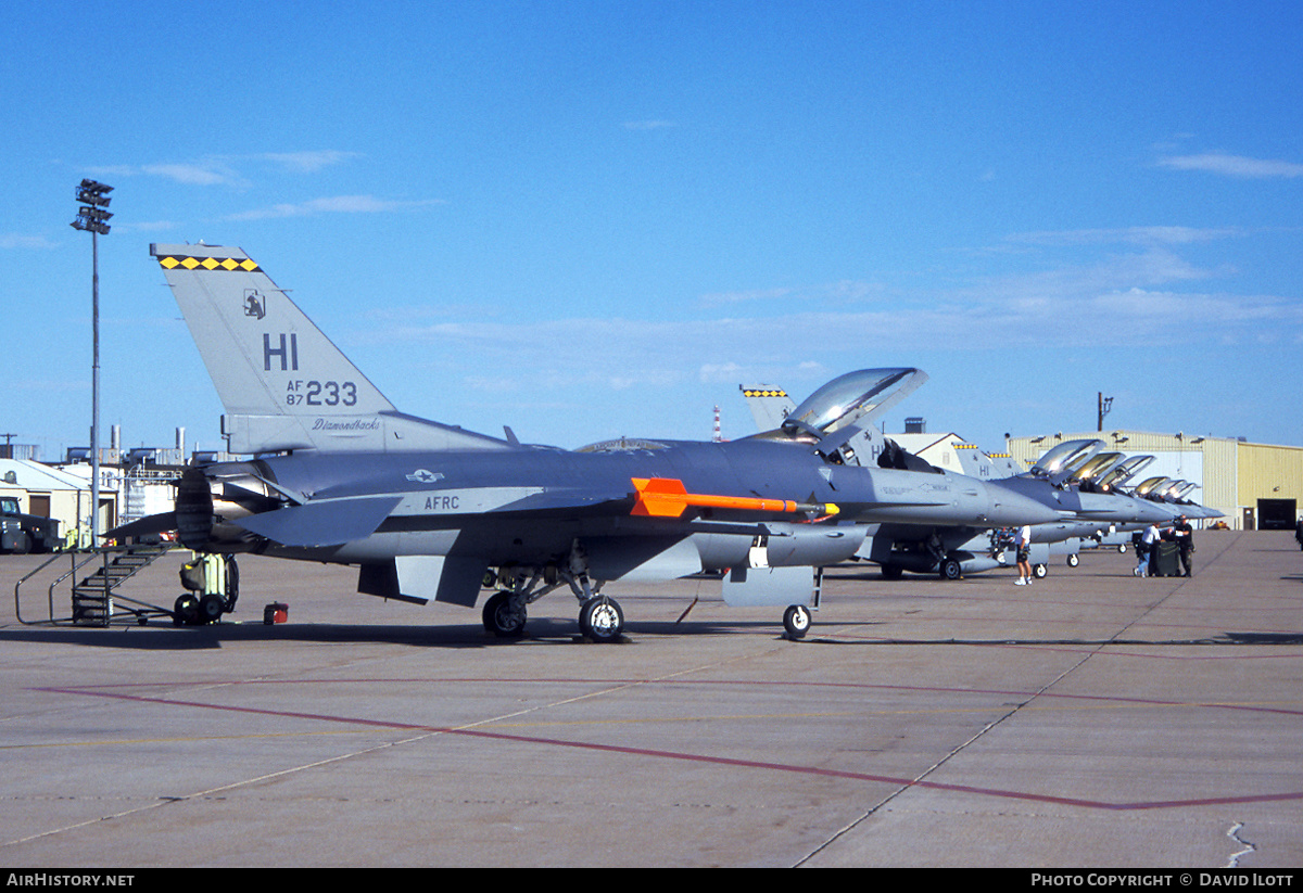 Aircraft Photo of 87-0233 / AF87-233 | General Dynamics F-16C Fighting Falcon | USA - Air Force | AirHistory.net #513887