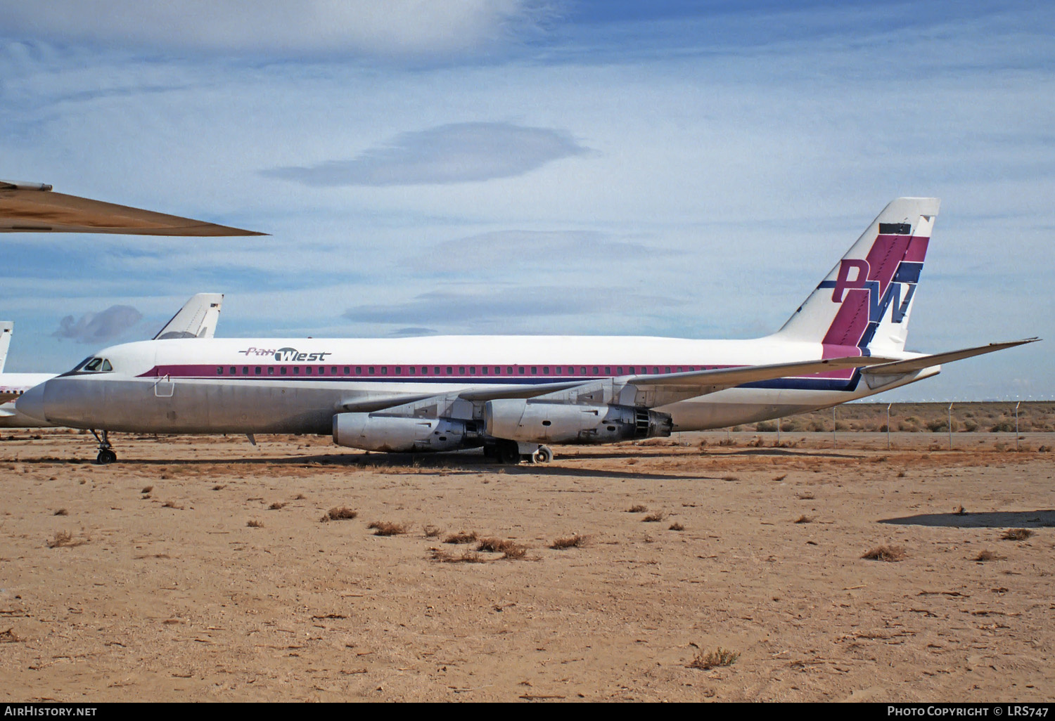 Aircraft Photo of N814AJ | Convair 880 (22-1) | Pan West | AirHistory.net #513893