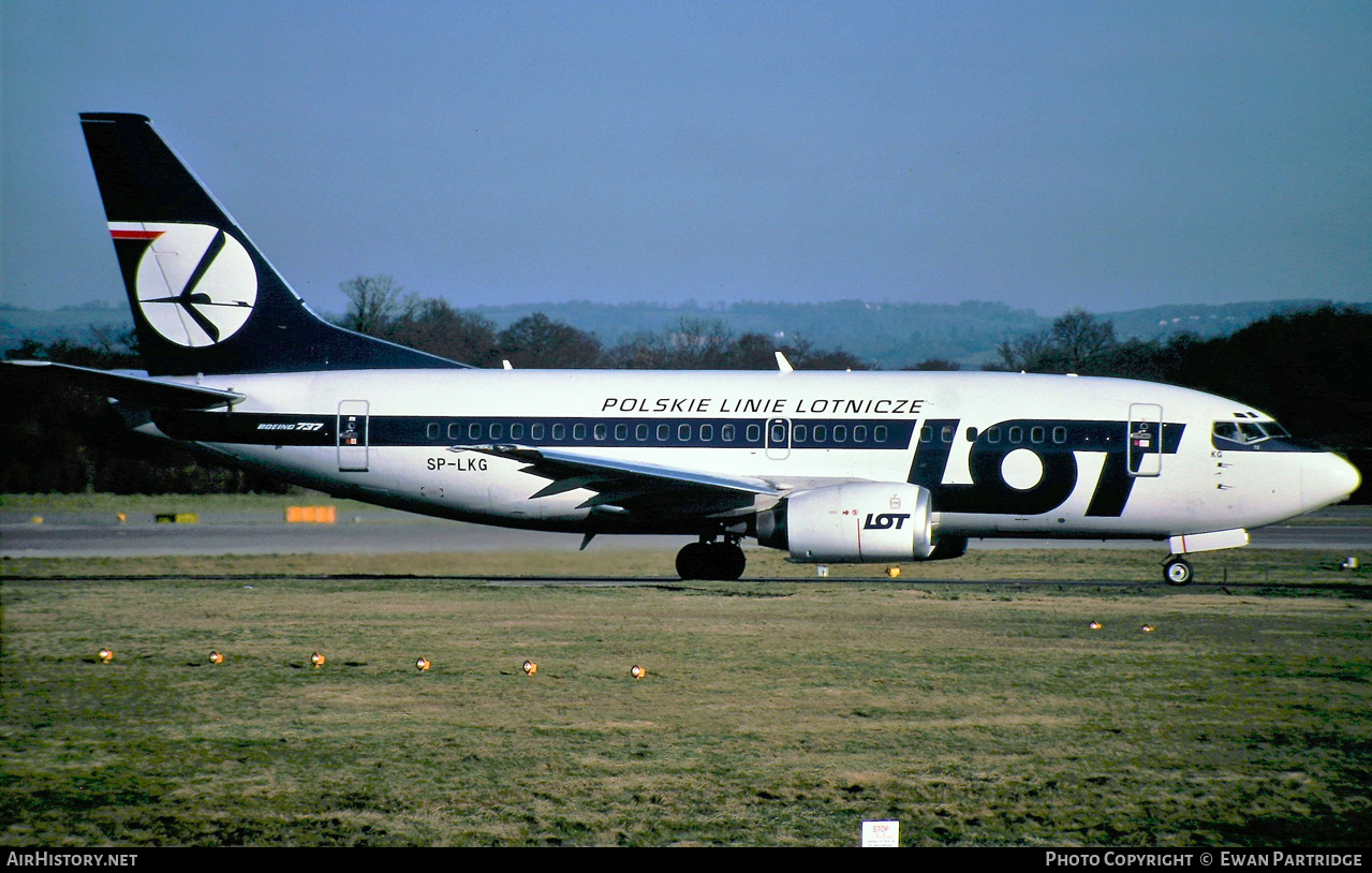 Aircraft Photo of SP-LKG | Boeing 737-53C | LOT Polish Airlines - Polskie Linie Lotnicze | AirHistory.net #513900