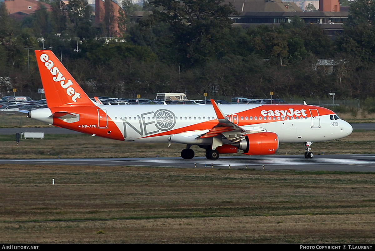 Aircraft Photo of HB-AYQ | Airbus A320-251N | EasyJet | AirHistory.net #513905