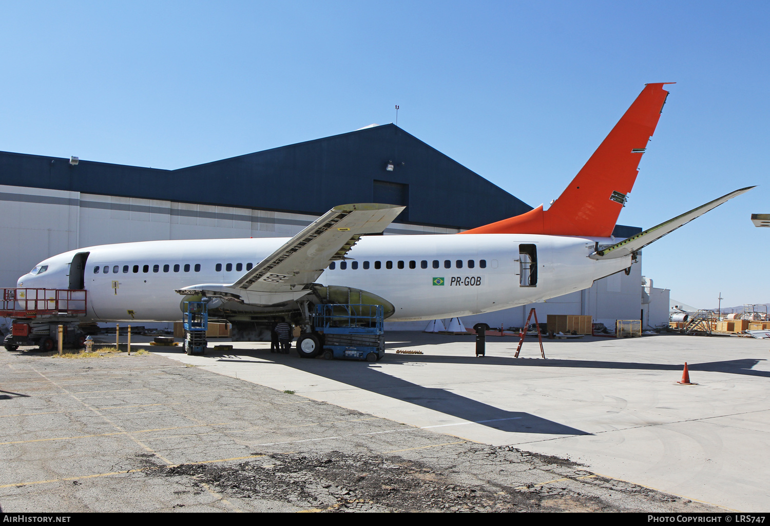Aircraft Photo of PR-GOB | Boeing 737-75B | AirHistory.net #513923