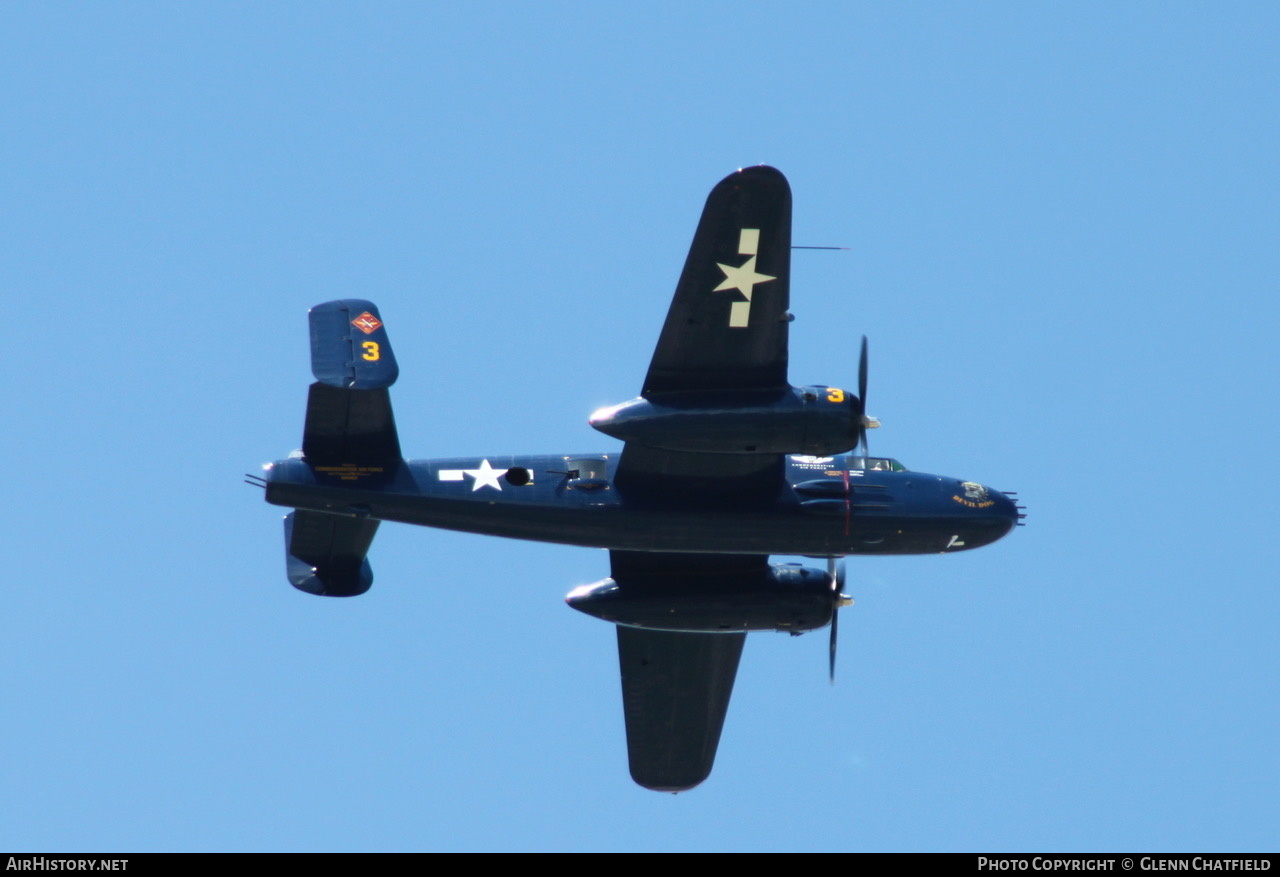 Aircraft Photo of N9643C | North American B-25J Mitchell | Commemorative Air Force | USA - Air Force | AirHistory.net #513930