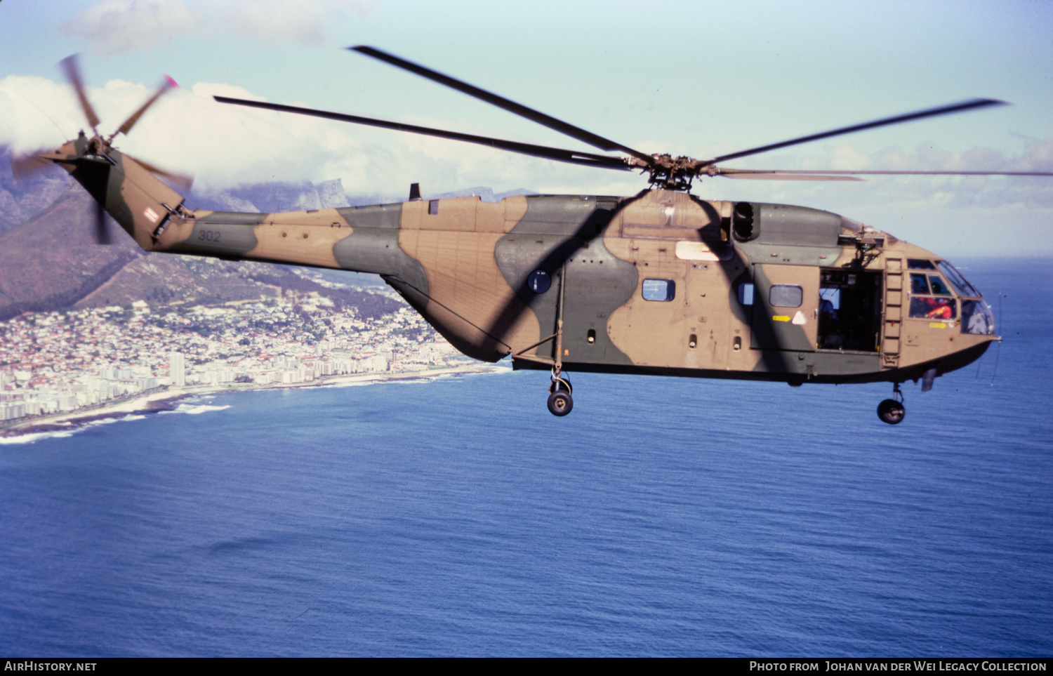 Aircraft Photo of 302 | Aerospatiale SA-321L Super Frelon | South Africa - Air Force | AirHistory.net #513933