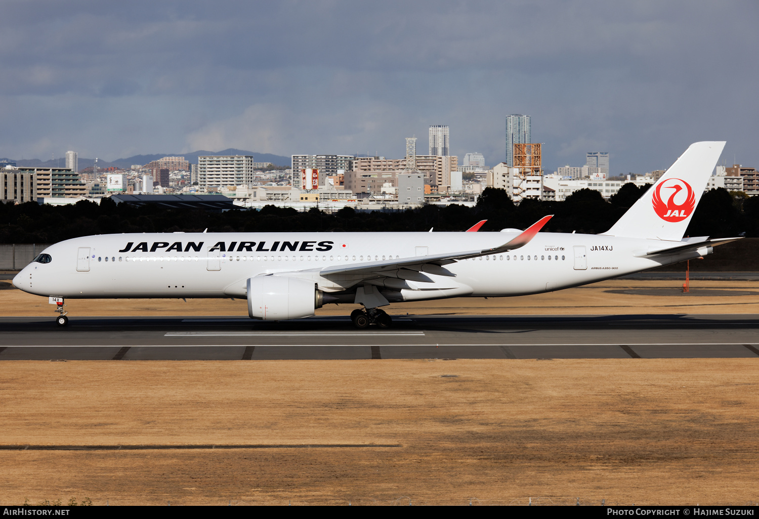 Aircraft Photo of JA14XJ | Airbus A350-941 | Japan Airlines - JAL | AirHistory.net #513953