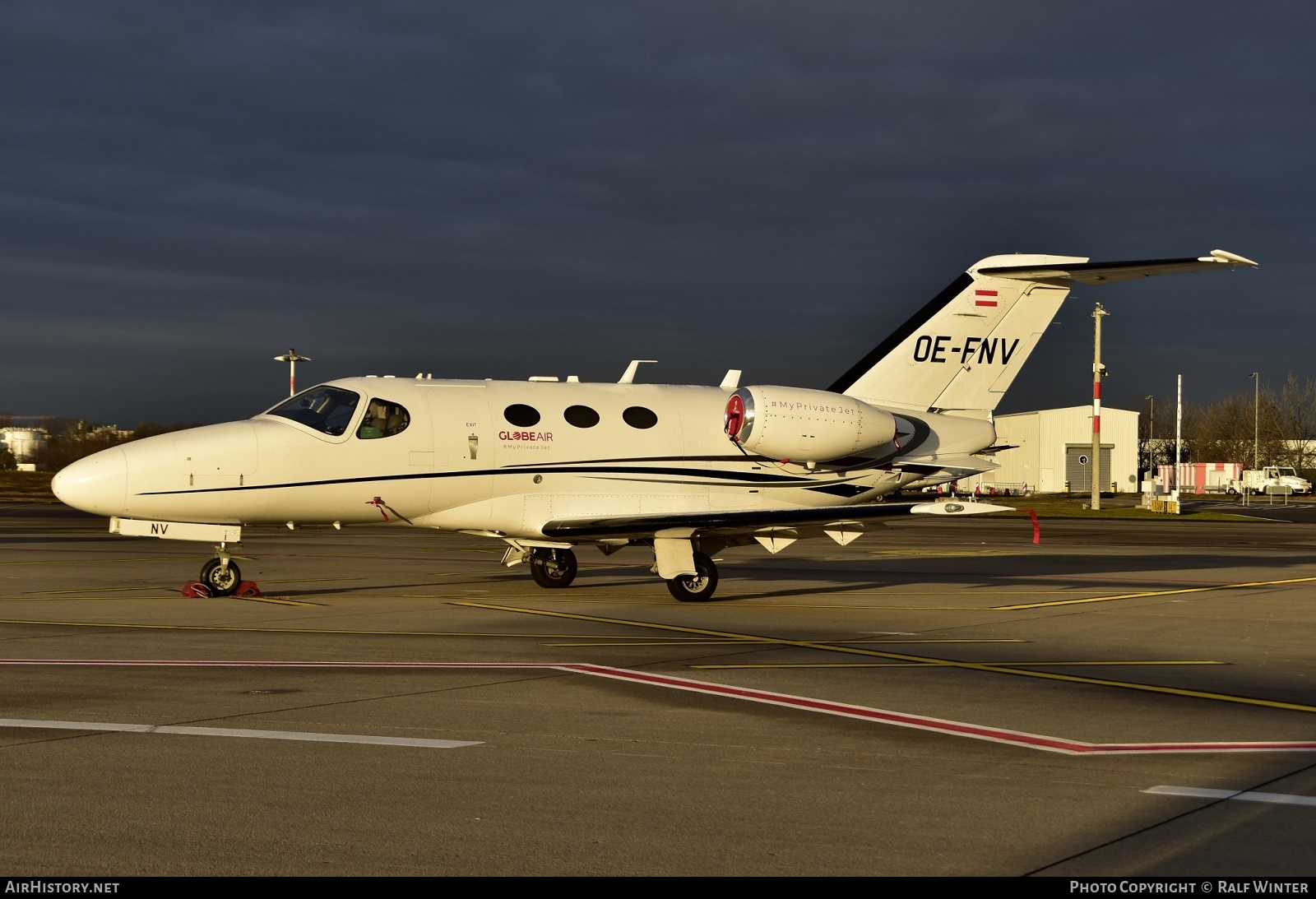 Aircraft Photo of OE-FNV | Cessna 510 Citation Mustang | GlobeAir | AirHistory.net #513955