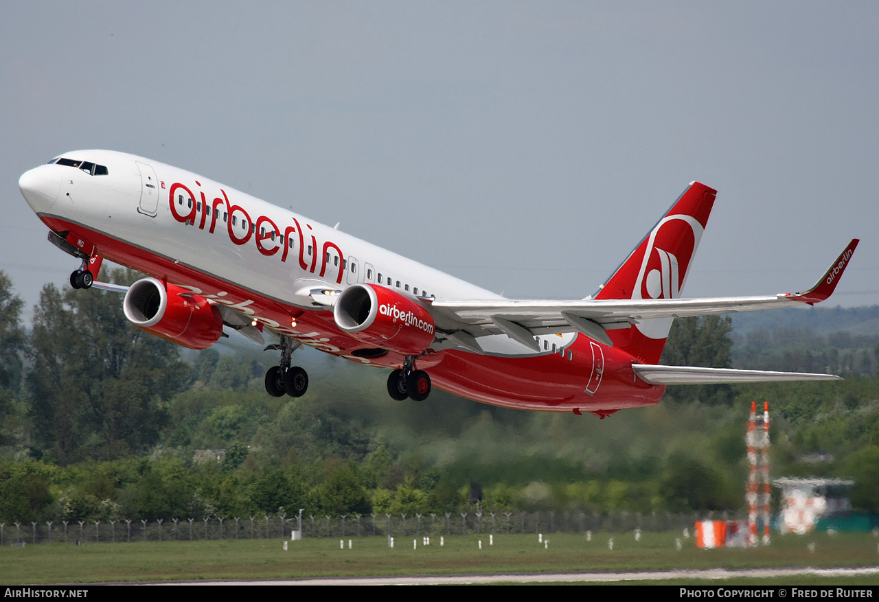 Aircraft Photo of D-ABMG | Boeing 737-86J | Air Berlin | AirHistory.net #513956