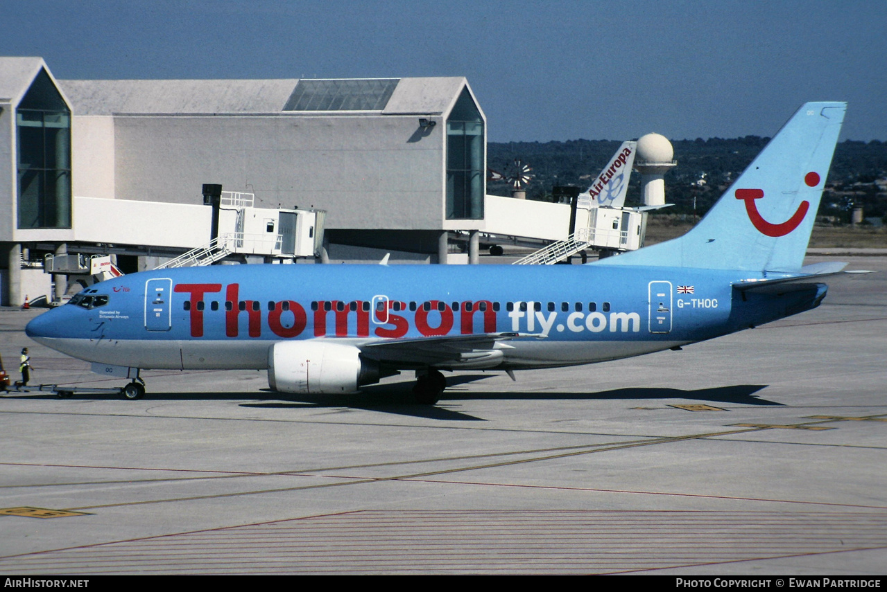 Aircraft Photo of G-THOC | Boeing 737-59D | Thomsonfly | AirHistory.net #513962