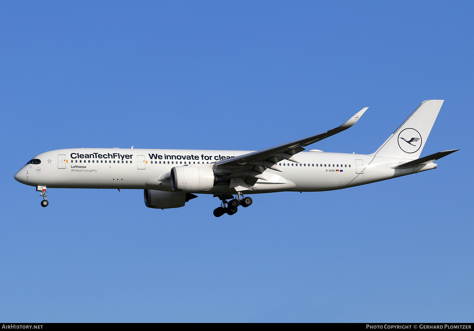Aircraft Photo of D-AIVD | Airbus A350-941 | Lufthansa | AirHistory.net #513964