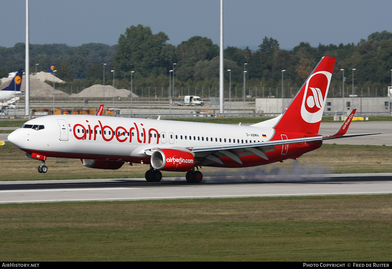 Aircraft Photo of D-ABMH | Boeing 737-86J | Air Berlin | AirHistory.net #513969