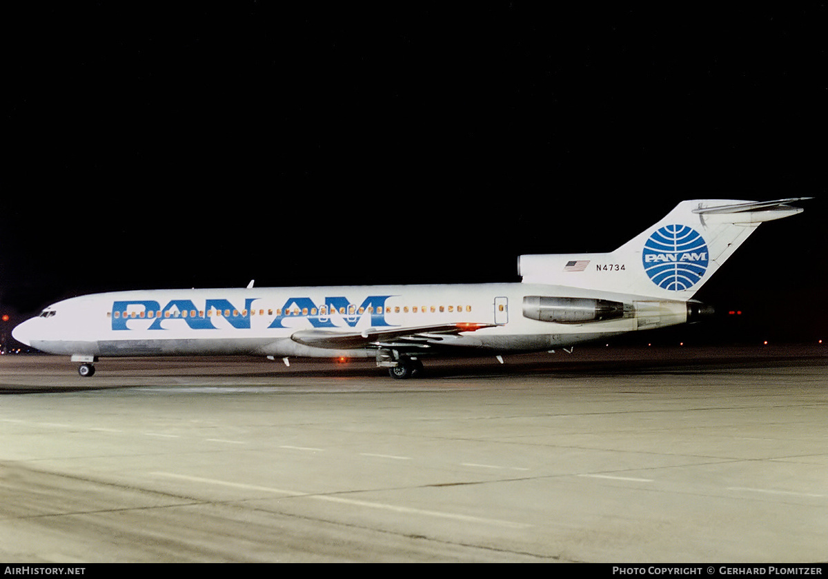 Aircraft Photo of N4734 | Boeing 727-235 | Pan American World Airways - Pan Am | AirHistory.net #513973