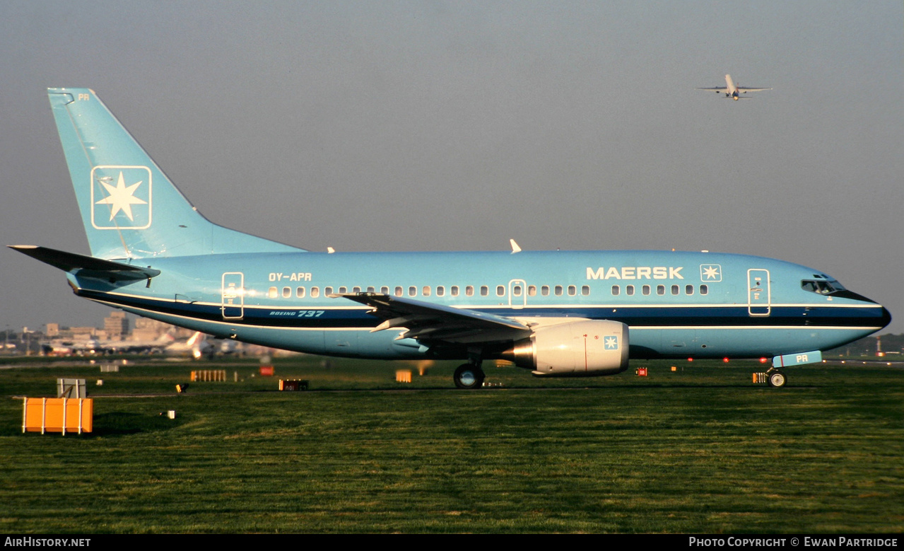 Aircraft Photo of OY-APR | Boeing 737-5L9 | Maersk Air | AirHistory.net #513976