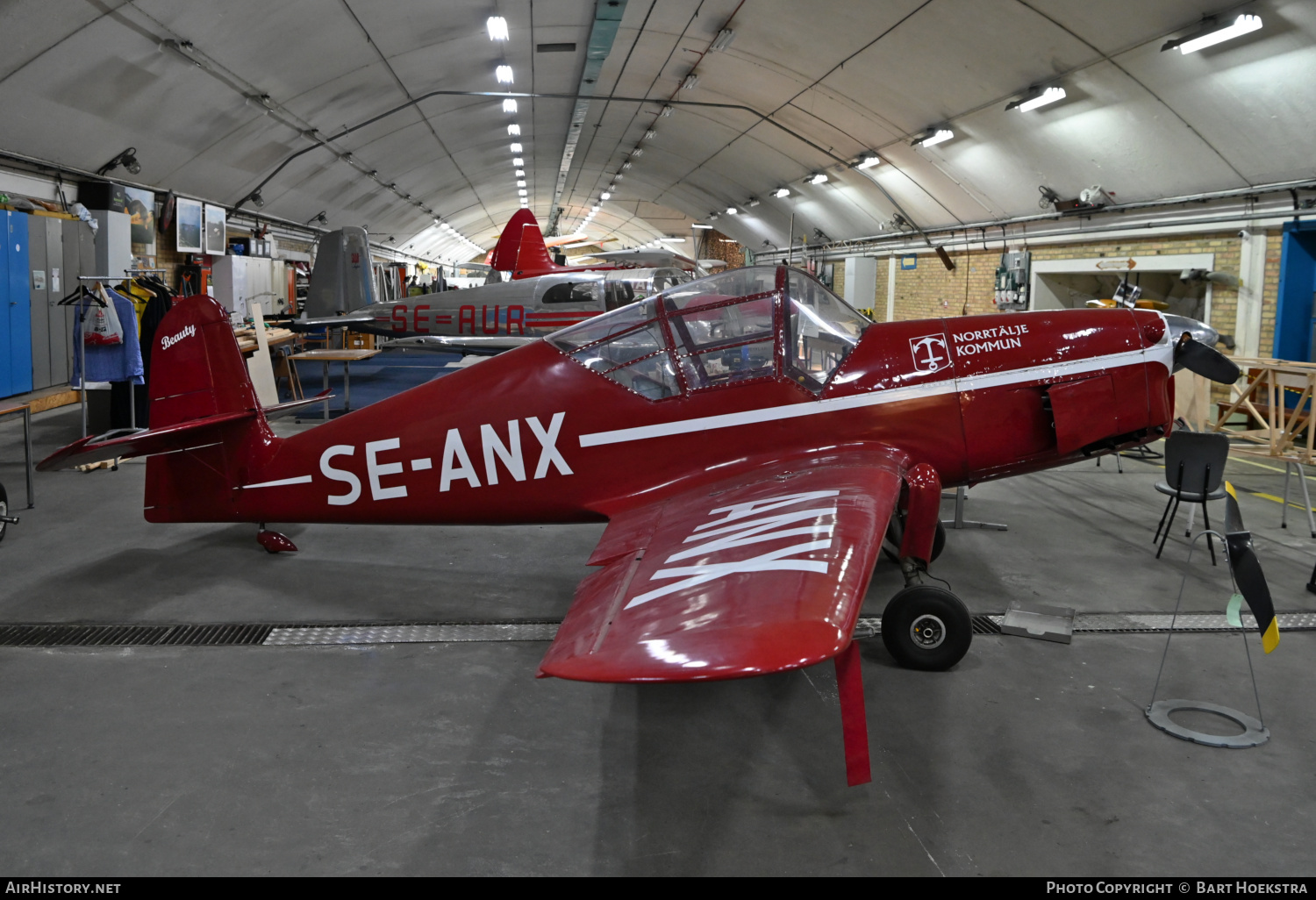Aircraft Photo of SE-ANX | Skandinaviska Aero BHT-1 Beauty | Norrtälje Kommun | AirHistory.net #513983
