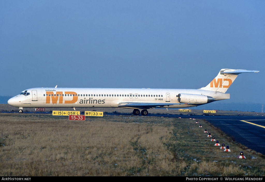 Aircraft Photo of TF-MDD | McDonnell Douglas MD-83 (DC-9-83) | Icelandic MD Airlines | AirHistory.net #513985