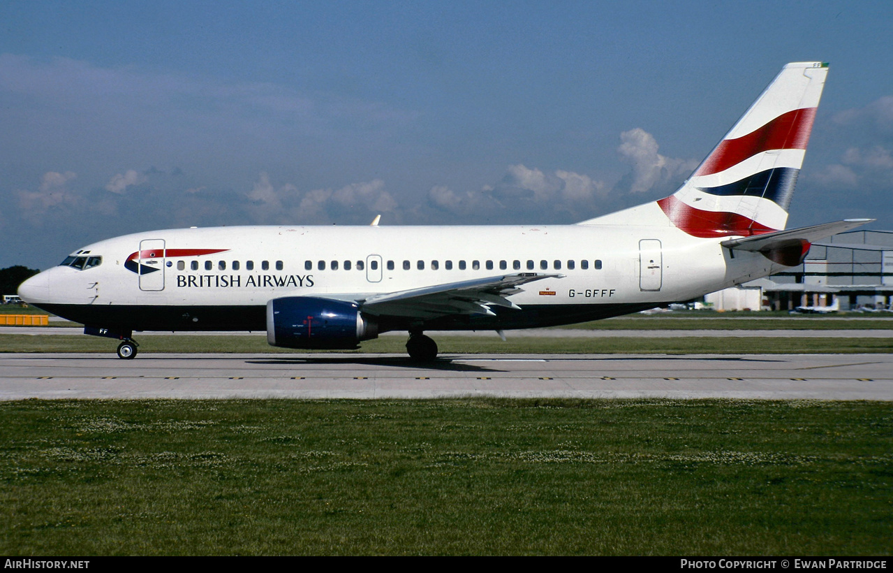 Aircraft Photo of G-GFFF | Boeing 737-53A | British Airways | AirHistory.net #513986