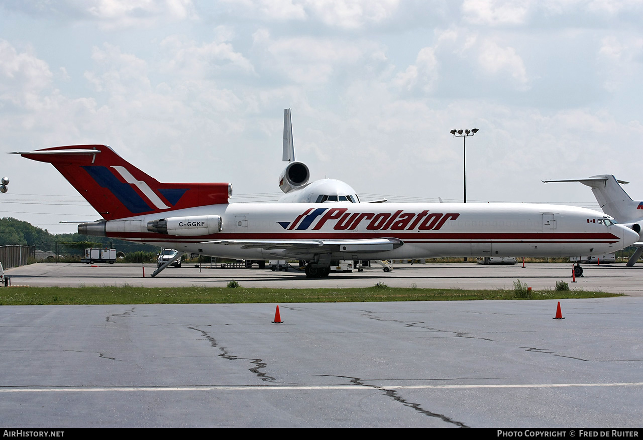 Aircraft Photo of C-GGKF | Boeing 727-223(F) | Purolator Courier | AirHistory.net #513988