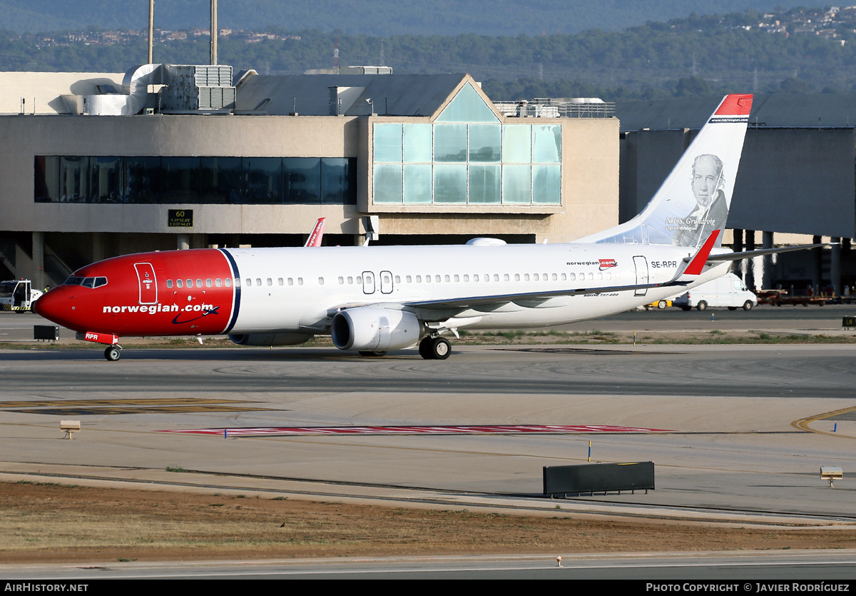 Aircraft Photo of SE-RPR | Boeing 737-8JP | Norwegian | AirHistory.net #513999