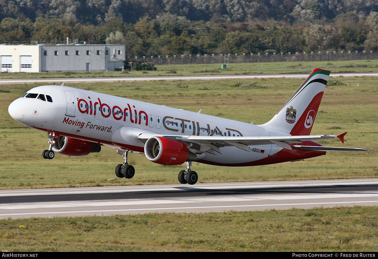 Aircraft Photo of D-ABDU | Airbus A320-214 | Air Berlin | AirHistory.net #514014