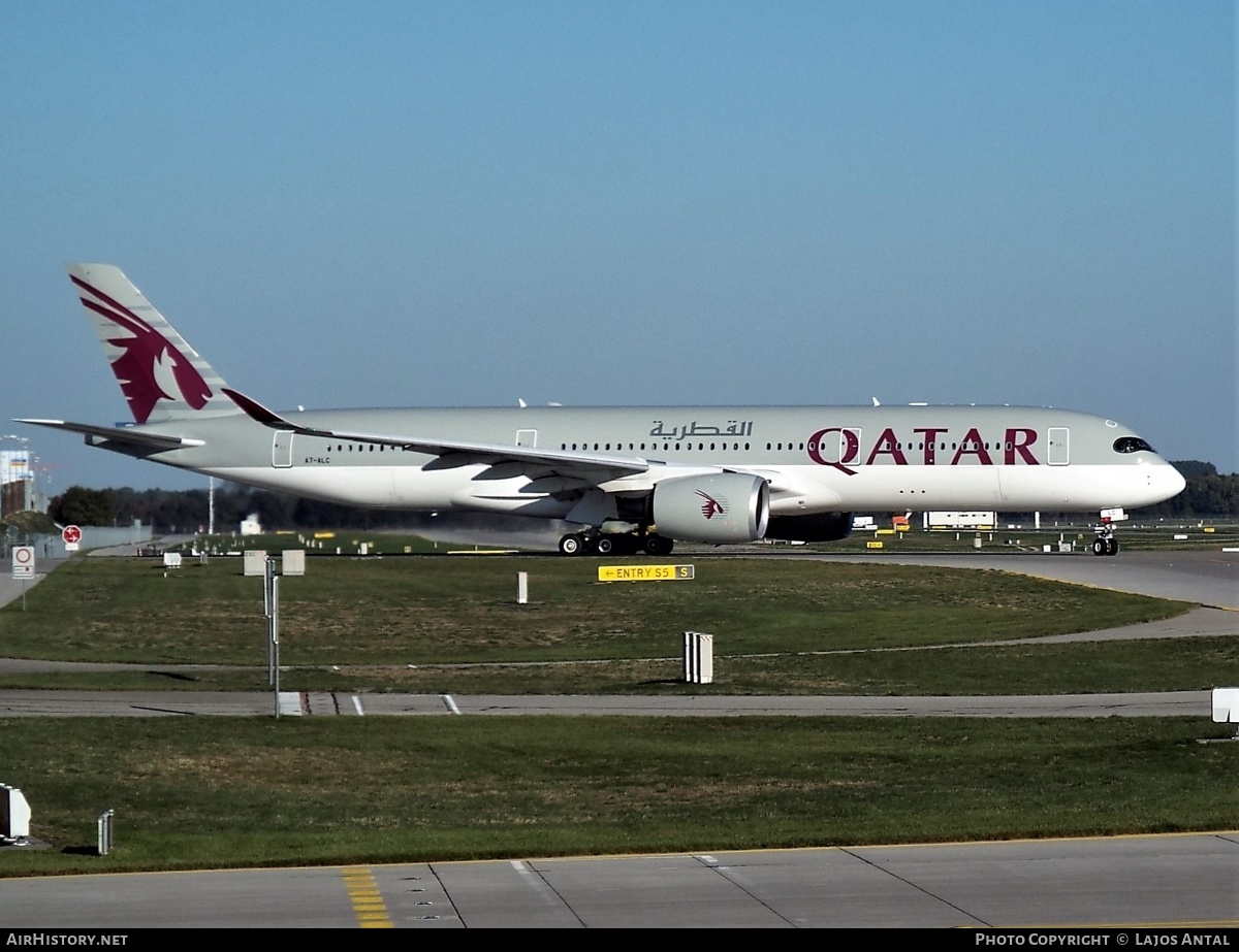 Aircraft Photo of A7-ALC | Airbus A350-941 | Qatar Airways | AirHistory.net #514029