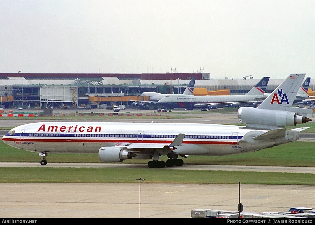 Aircraft Photo of N1760A | McDonnell Douglas MD-11 | American Airlines | AirHistory.net #514036