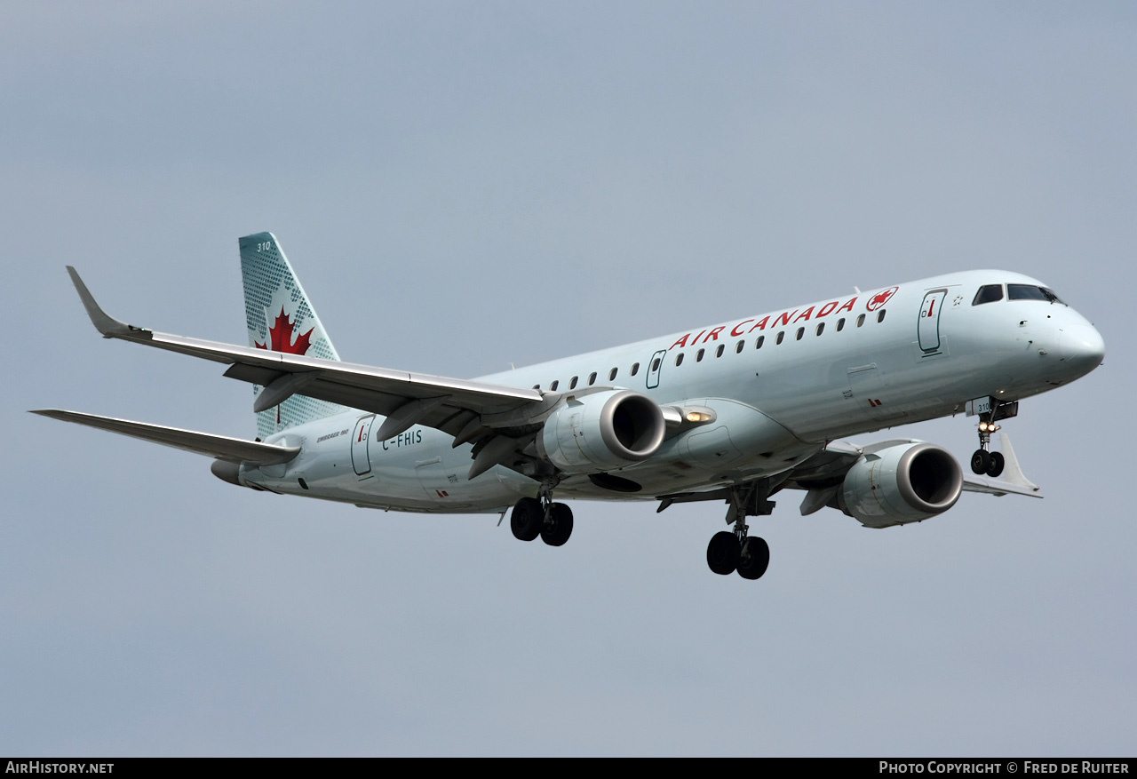 Aircraft Photo of C-FHIS | Embraer 190AR (ERJ-190-100IGW) | Air Canada | AirHistory.net #514045