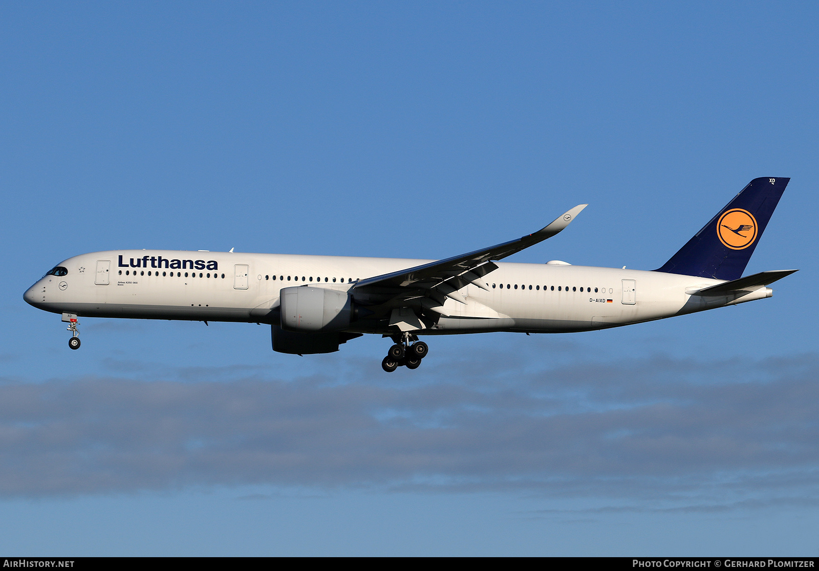 Aircraft Photo of D-AIXD | Airbus A350-941 | Lufthansa | AirHistory.net #514056